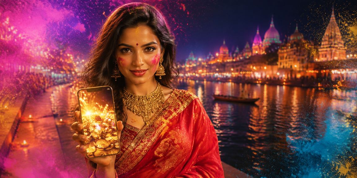 Indian player browsing promotions on casino app in Delhi